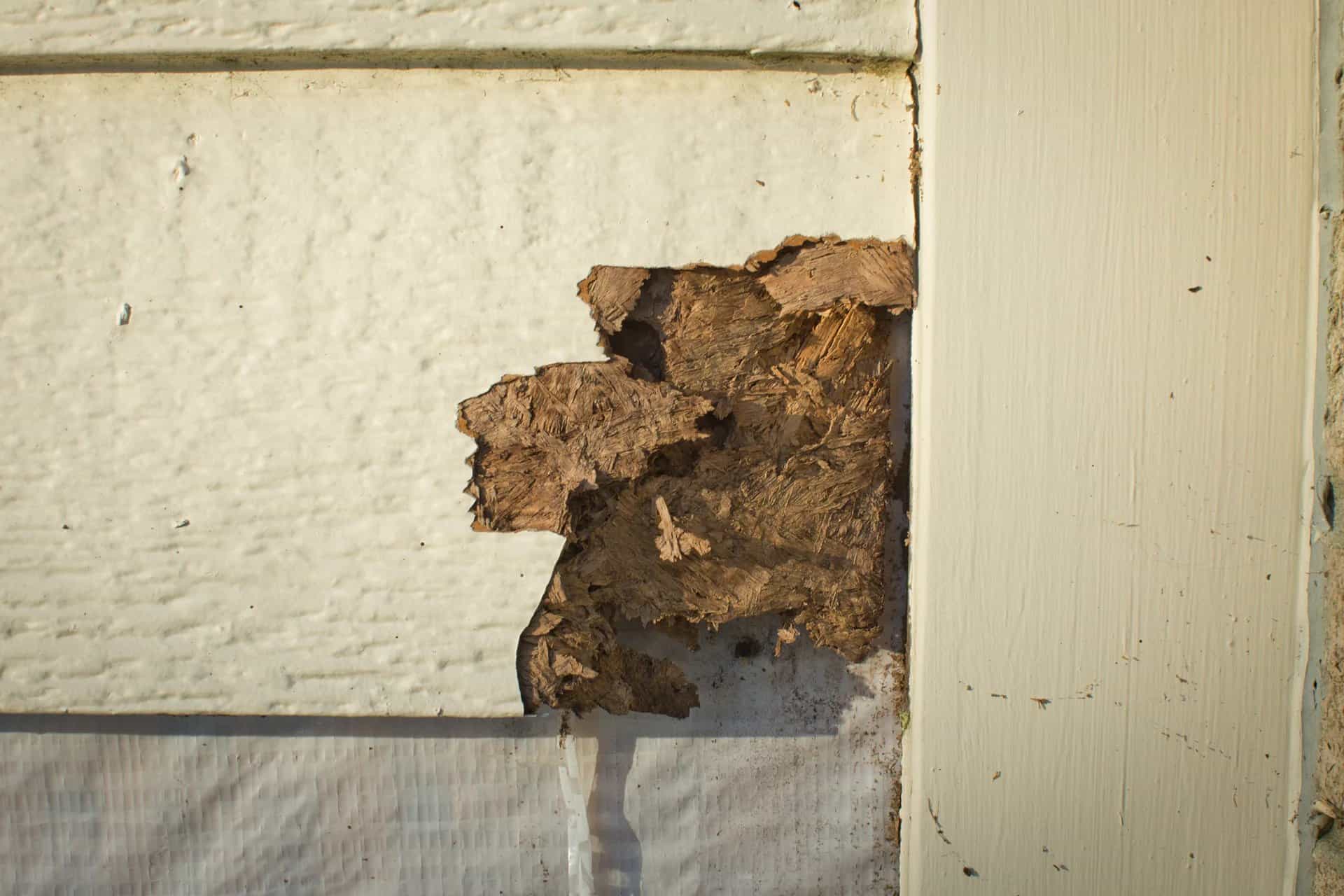 What does termite damage look like discount